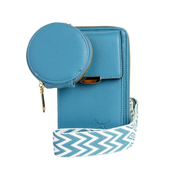 Artizanni Womens Crossbody Wallet Phone Case, Vegan Leather Fashion Bag Shoulder - Picture 1 of 5